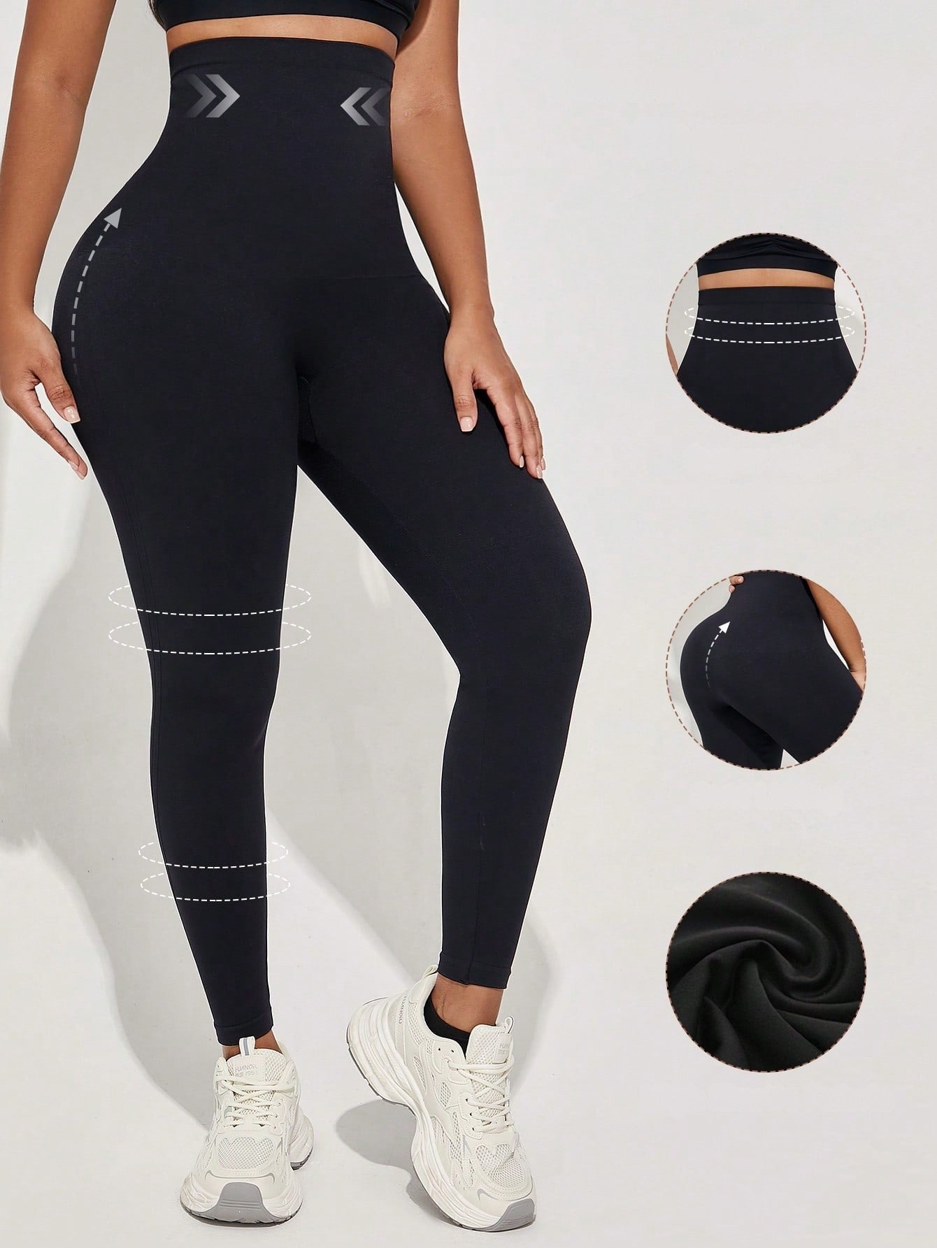 Legging Cintura Alta Com Controle Corporal Integrado