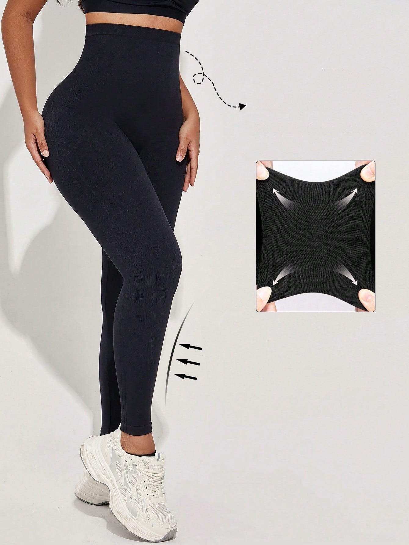 Legging Cintura Alta Com Controle Corporal Integrado
