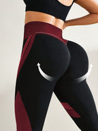 Legging Seamless Cintura Alta Com Painéis Anatômicos Laterais
