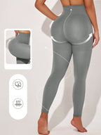 Legging Cintura Alta Com Compressão Graduada