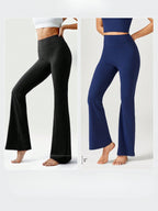 Legging Flare Cintura Alta Com Caimento Alongado