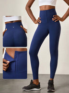 Legging Cintura Alta Com Fecho Em Colchetes