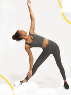 Legging Cintura Alta Com Recorte Anatômico Modelador