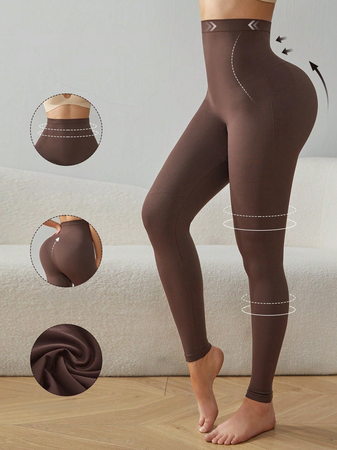 Legging Cintura Alta Com Controle Corporal Integrado