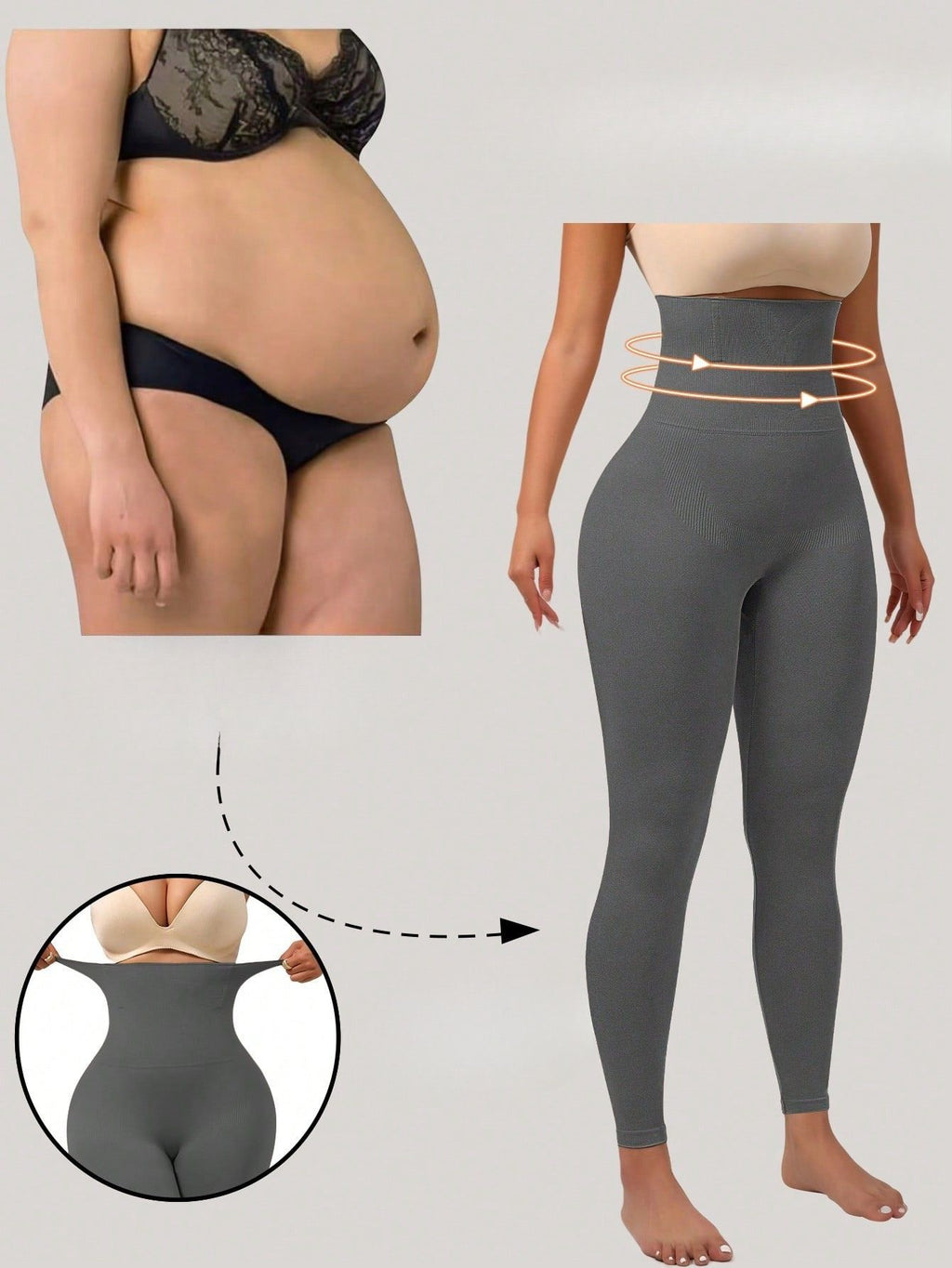 Legging Cintura Alta De Modelagem Suavizante