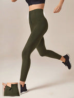 Legging Cintura Alta Com Fecho Em Colchetes