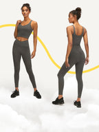 Legging Cintura Alta Com Recorte Anatômico Modelador