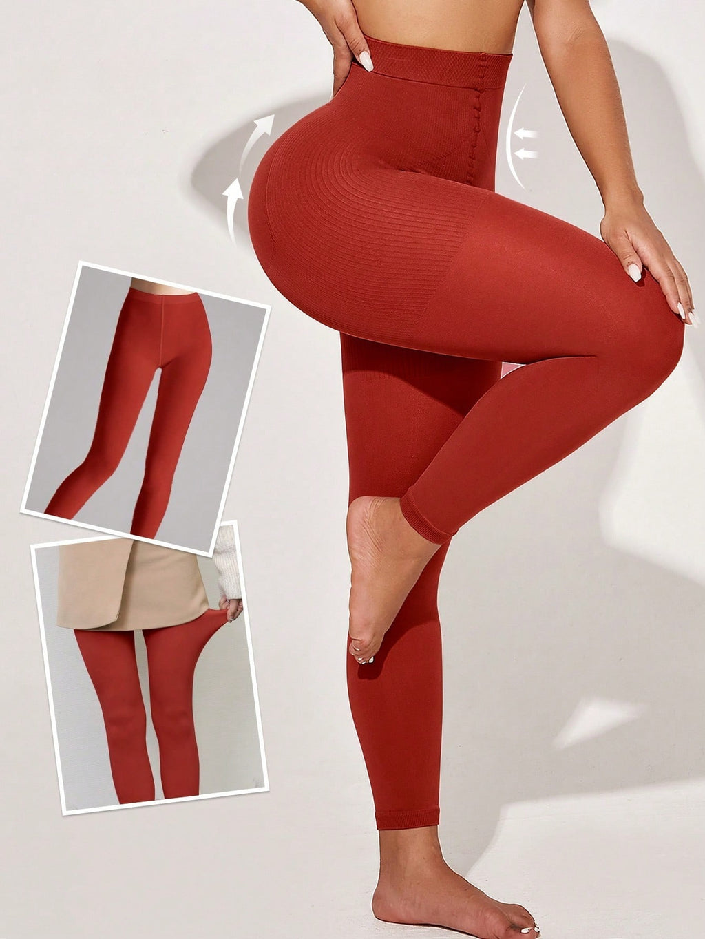 Legging Cintura Alta Com Compressão Graduada