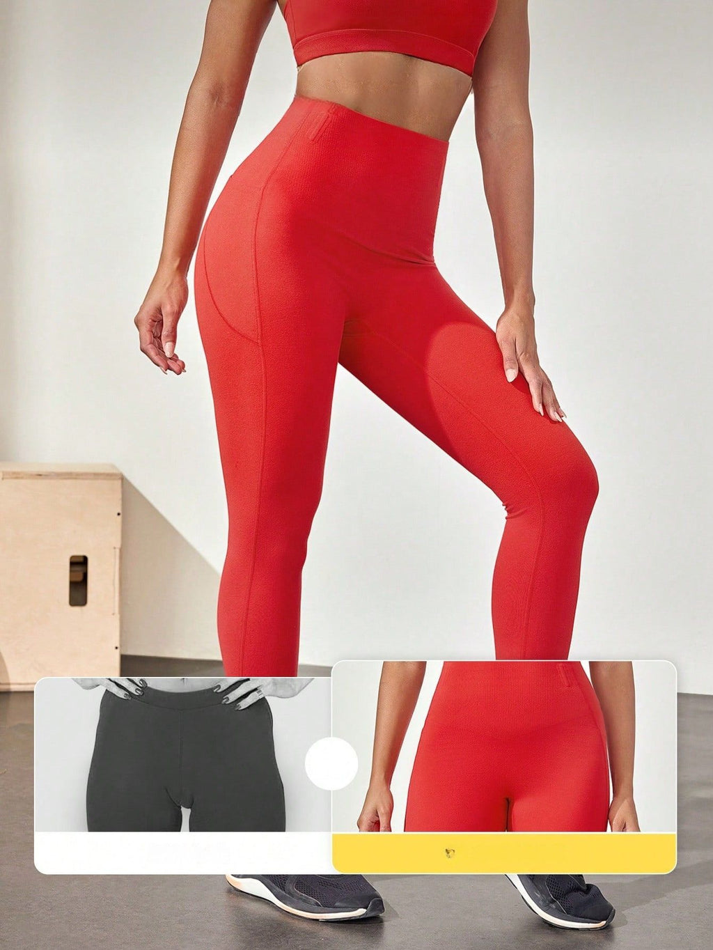Legging Cintura Alta Com Suporte Central E Bolso Lateral