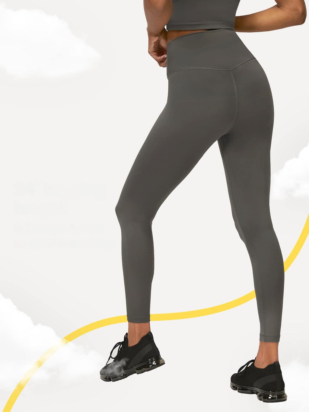 Legging Cintura Alta Com Recorte Anatômico Modelador