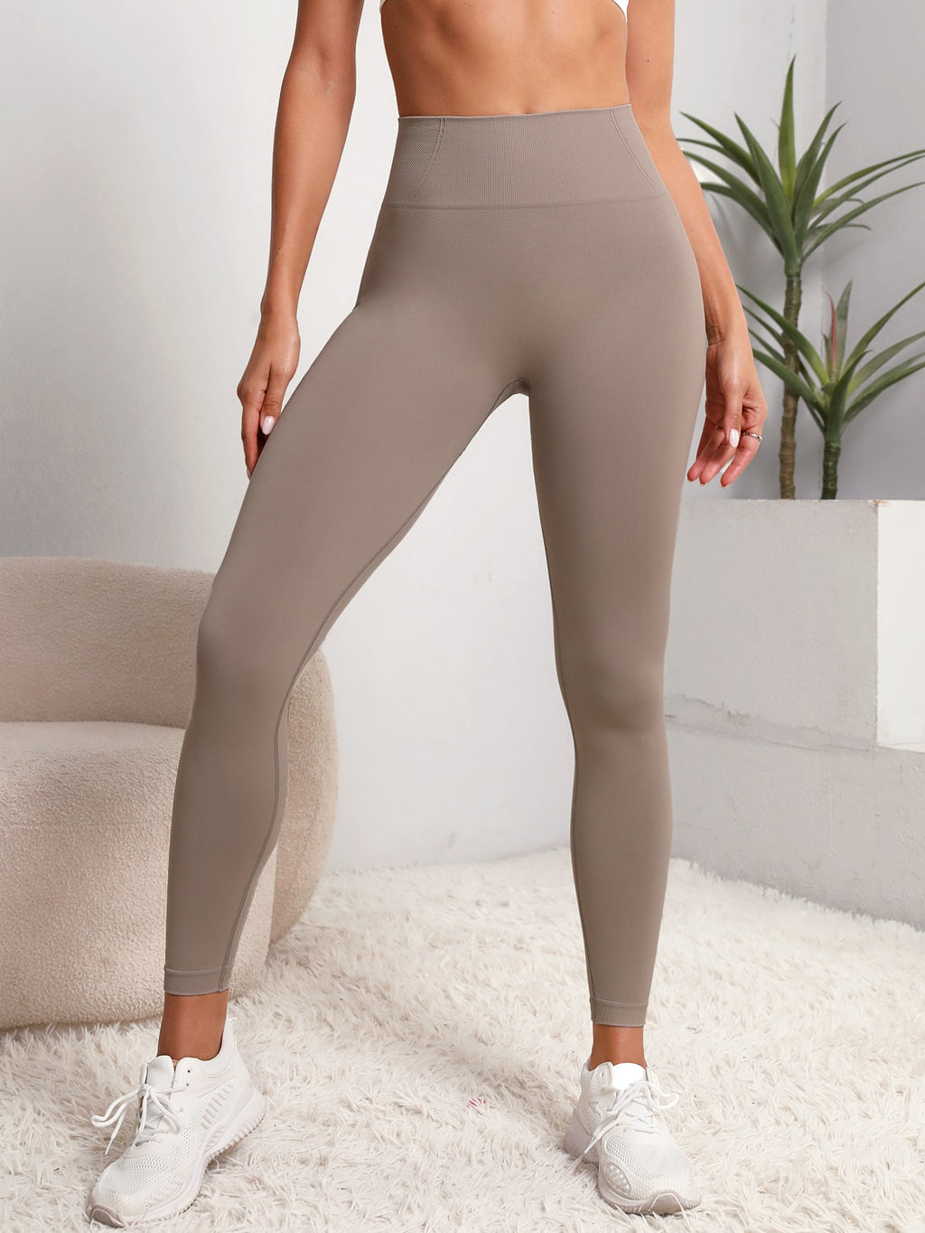 Legging Fitness Cintura Alta Com Painéis Anatômicos