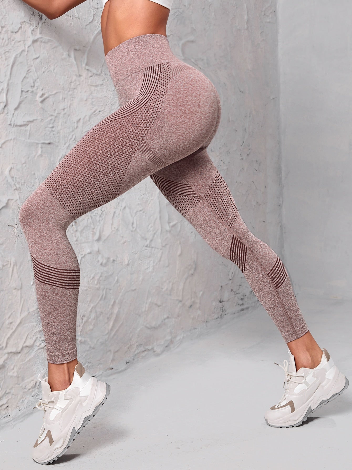 Legging Seamless Cintura Alta Com Textura Funcional