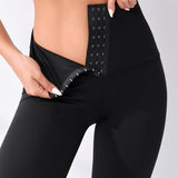 Legging Cintura Alta Com Fechamento Ajustável Frontal