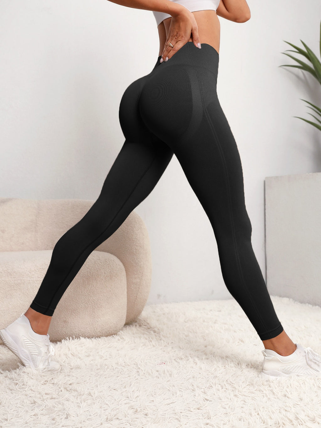 Legging Fitness Cintura Alta Com Painéis Anatômicos