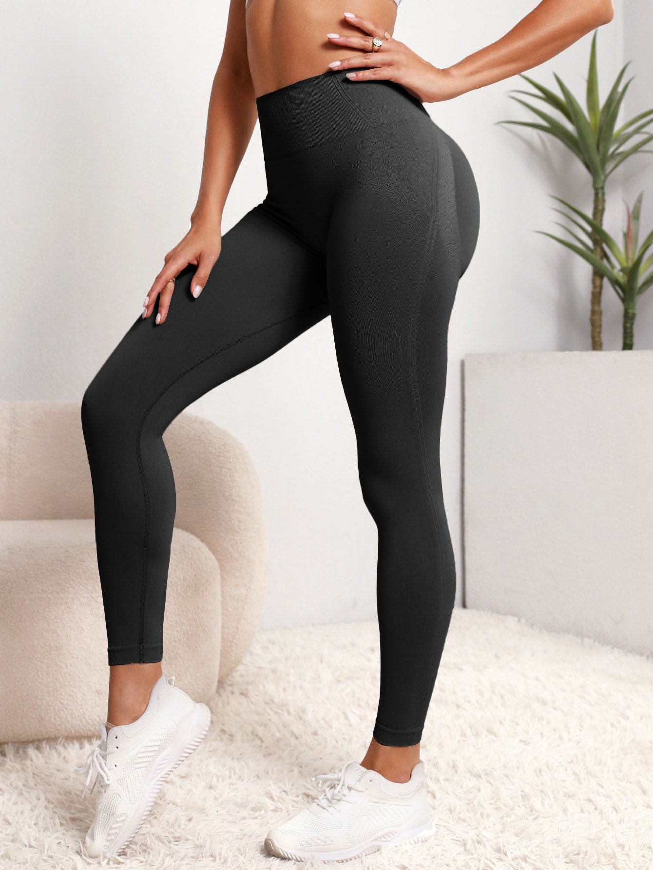 Legging Fitness Cintura Alta Com Painéis Anatômicos