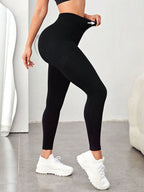 Legging Seamless Cintura Alta Com Suporte Central