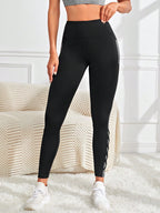 Legging Fitness Cintura Alta Com Painel Lateral Vazado