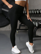 Legging Cintura Alta Térmica Com Bolso Funcional