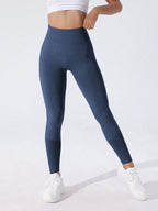 Legging Seamless Cintura Alta Com Compressão Estratégica