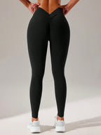 Legging Seamless Cintura Alta Com Contorno Posterior