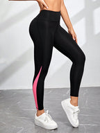 Legging Cintura Alta Com Painéis Laterais Funcionais