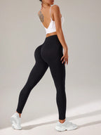 Legging Seamless Cintura Alta Com Compressão Estratégica