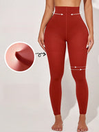 Legging Cintura Alta Com Compressão Graduada