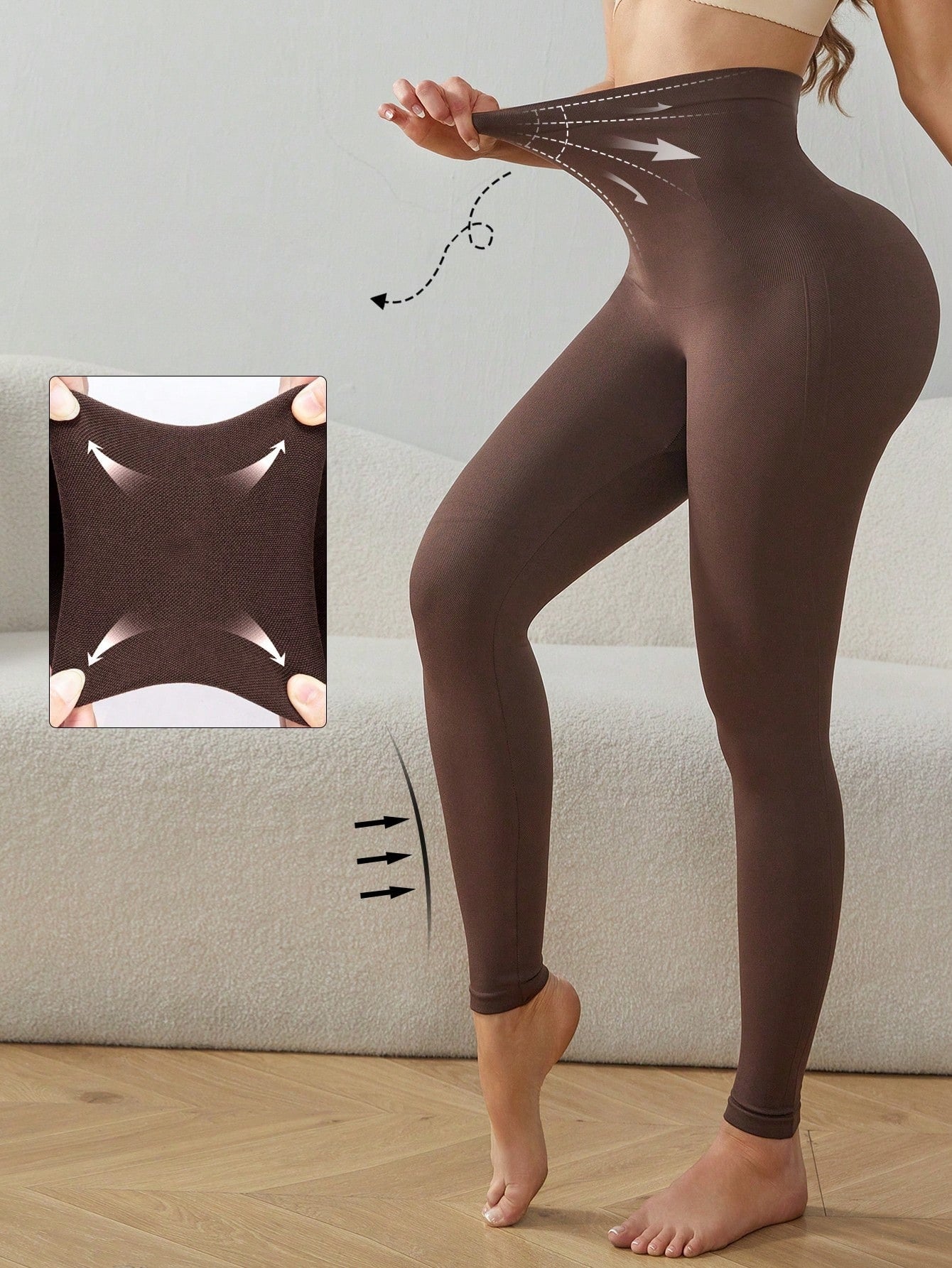 Legging Cintura Alta Com Controle Corporal Integrado