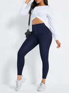 Legging Cintura Alta Compressão Modeladora Com Fecho