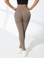 Legging Seamless Cintura Alta Com Volume Esculpido