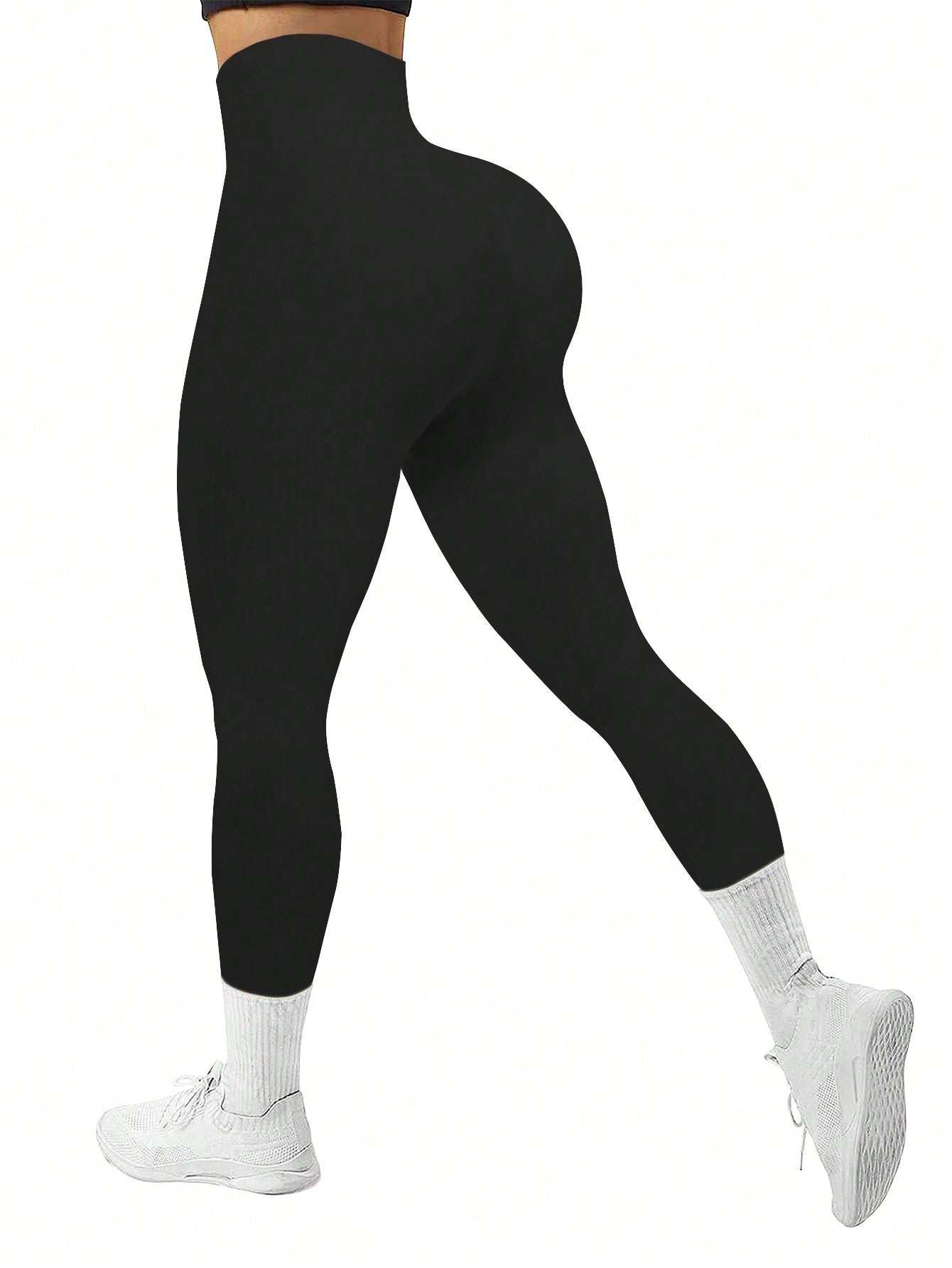 Legging Fitness Cós Alto Textura Afinadora