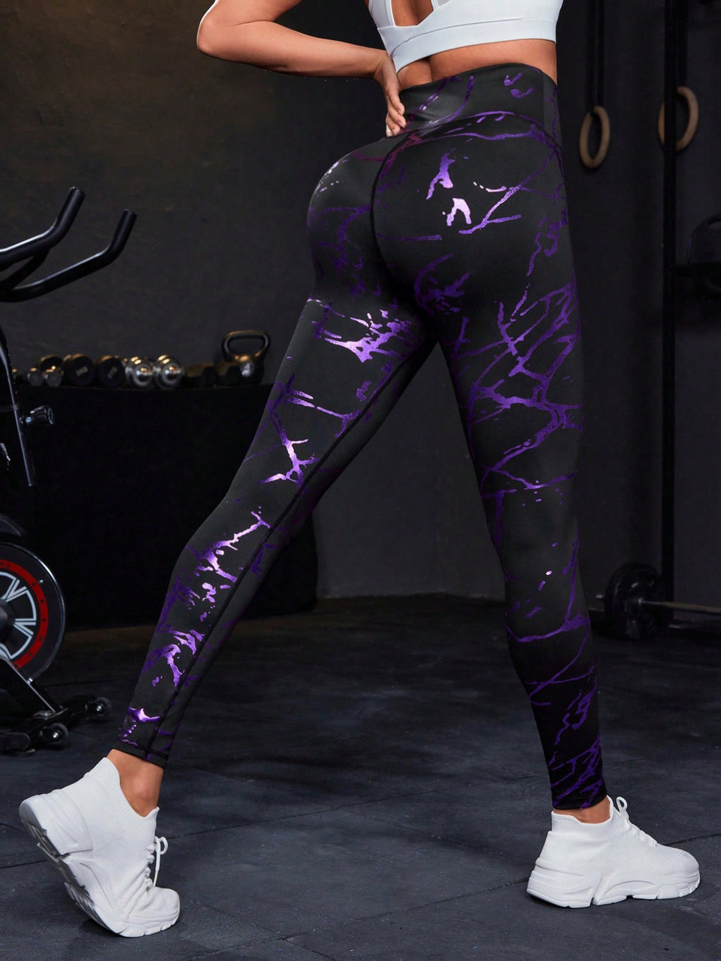 Legging Scrunch Modeladora Cintura Alta Com Elasticidade