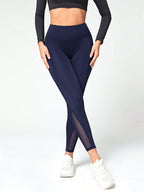 Legging Cintura Alta Com Bolso Funcional E Painéis Respiráveis