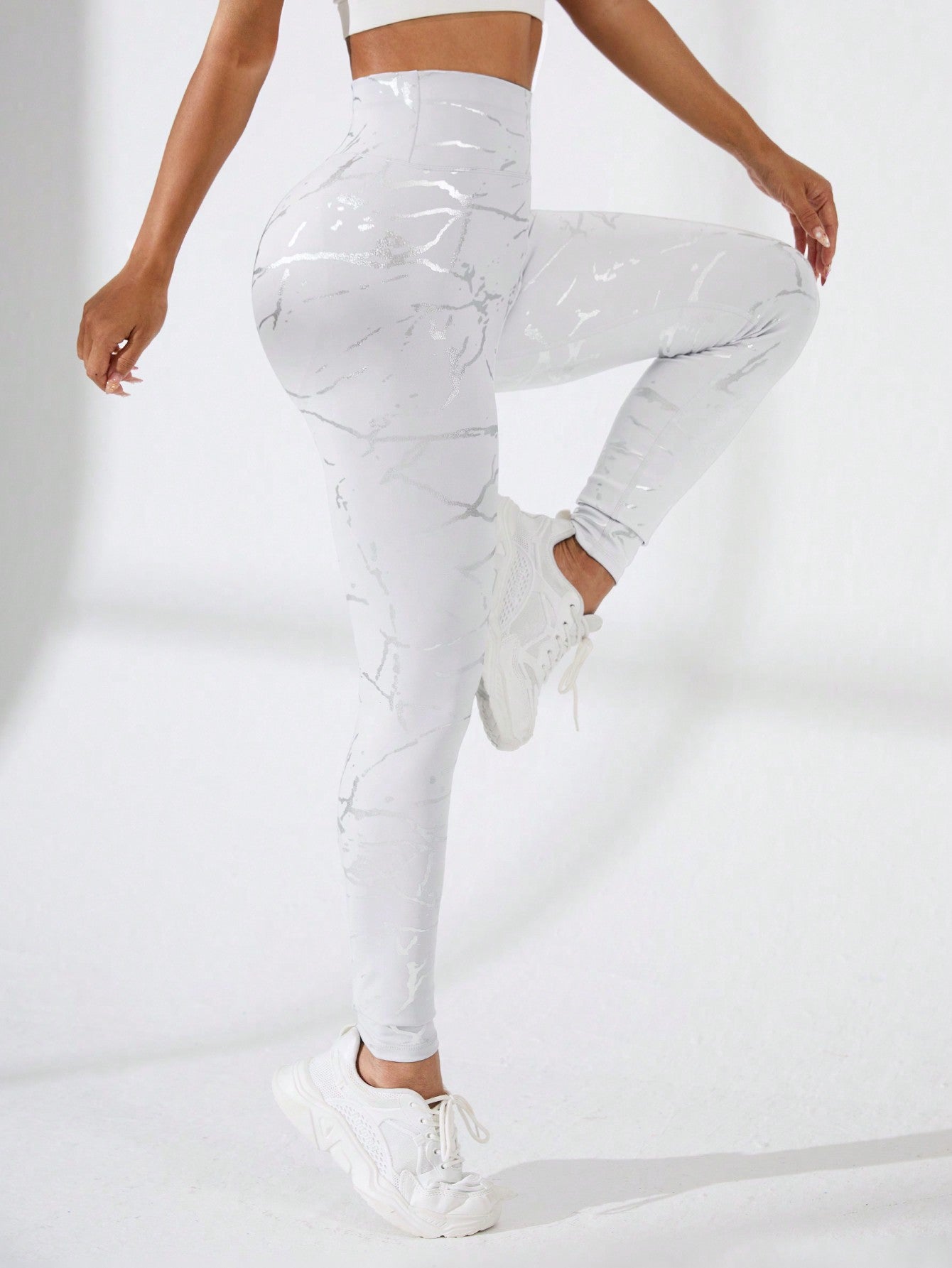 Legging Scrunch Modeladora Cintura Alta Com Elasticidade