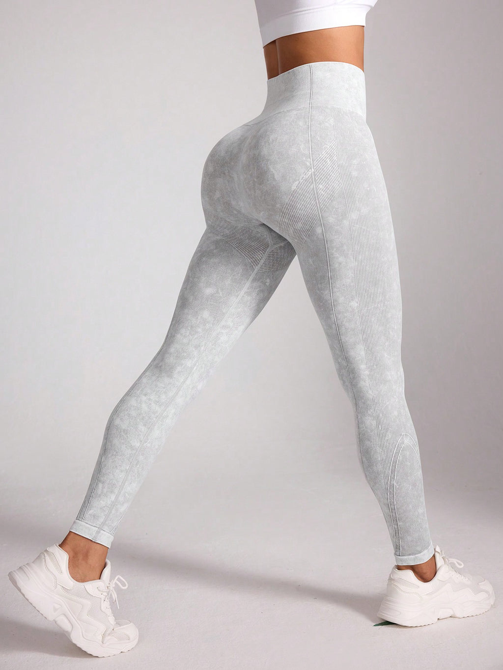 Legging Fitness Texturizada Ajuste Anatômico Cintura Alta
