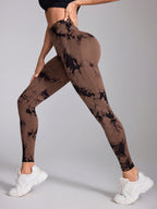 Legging Seamless Cintura Alta Modeladora Estampada