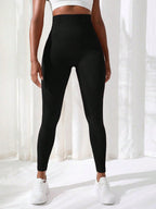 Legging Seamless Cintura Alta Com Zonas De Compressão