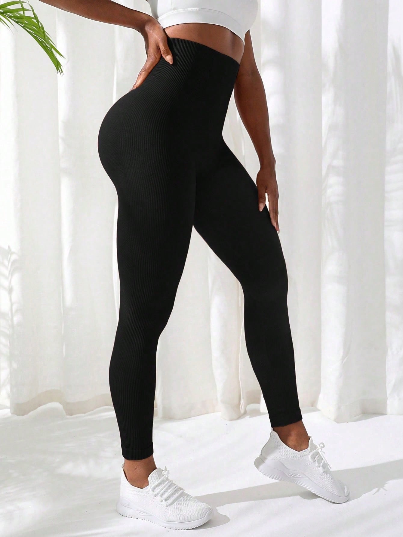 Legging Seamless Cintura Alta Com Zonas De Compressão