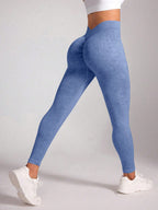 Legging Cintura Alta Com Cós Em V Texturizado