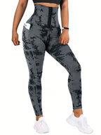 Legging Cintura Alta Com Fecho Frontal Ajustável E Bolso