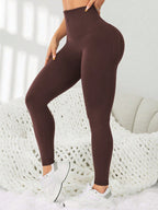 Legging Seamless Cintura Alta Com Zíper Frontal Ajustável