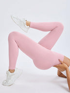 Legging Fitness Canelada Justa Cintura Alta