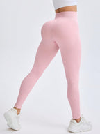 Legging Fitness Canelada Justa Cintura Alta