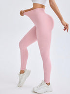 Legging Fitness Canelada Justa Cintura Alta