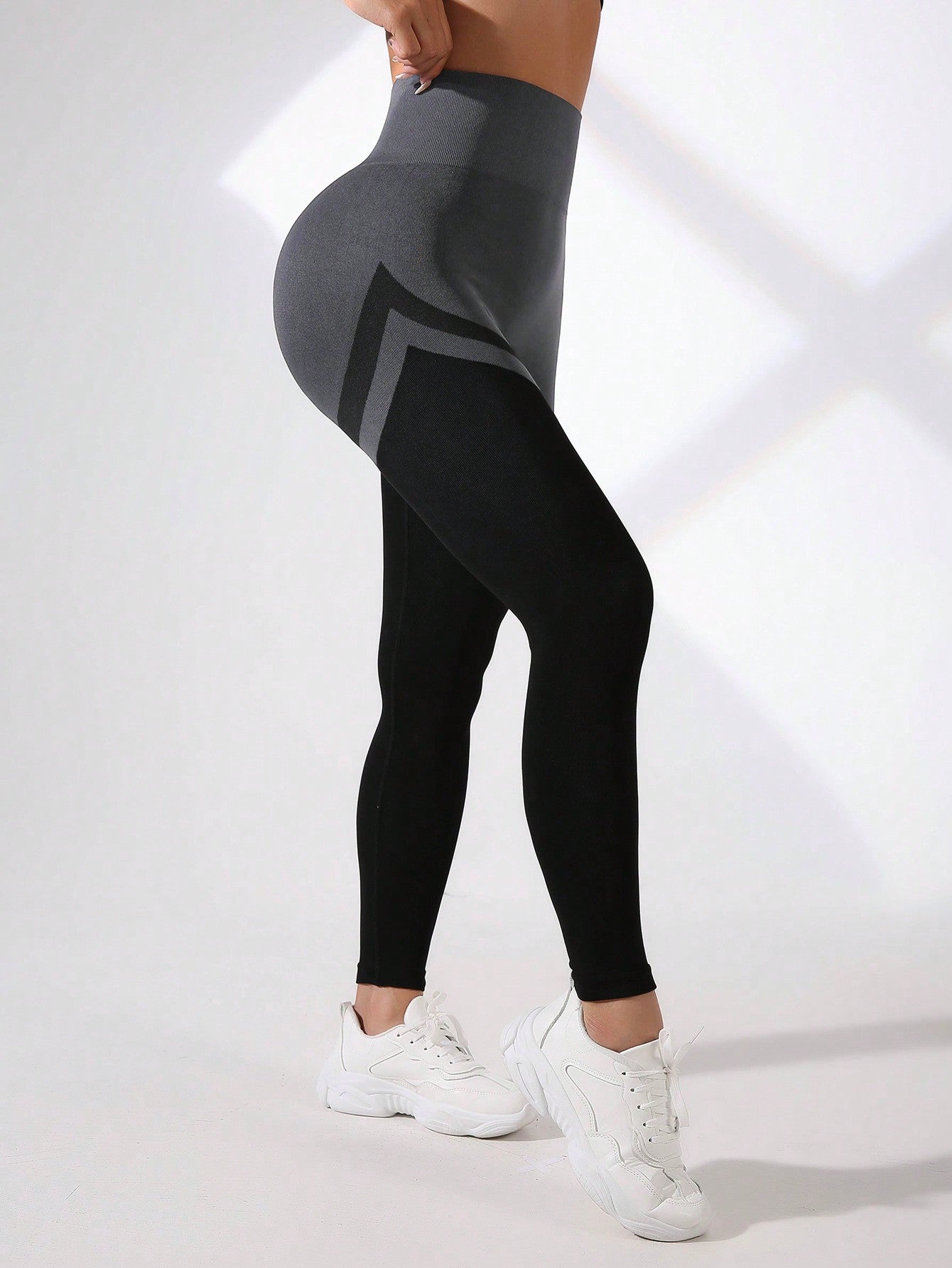 Legging Seamless Cintura Alta Com Blocos Anatômicos