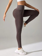 Legging Fitness Texturizada Ajuste Anatômico Cintura Alta