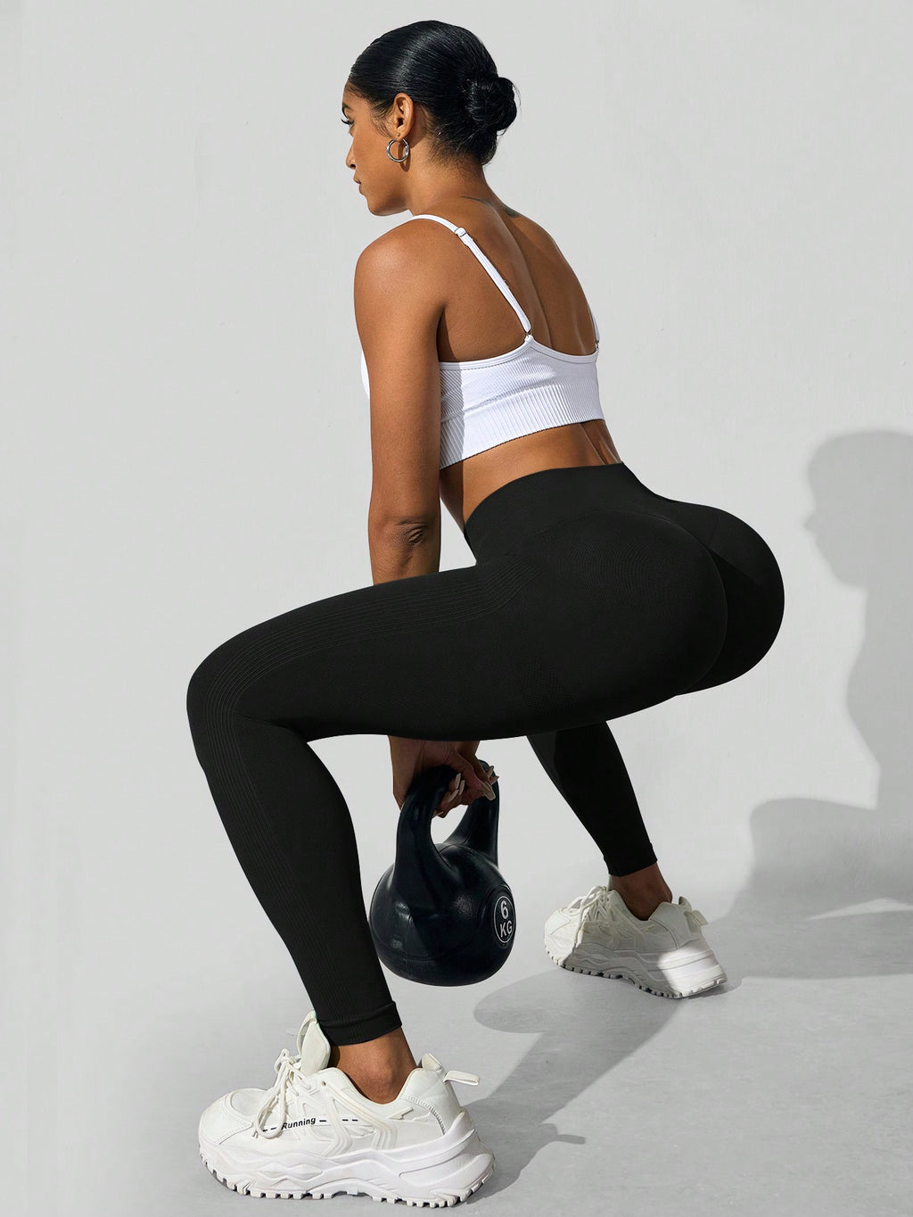 Legging Seamless Cintura Alta De Toque Suave