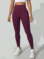 Legging Seamless Cintura Alta Com Estrutura Canelada