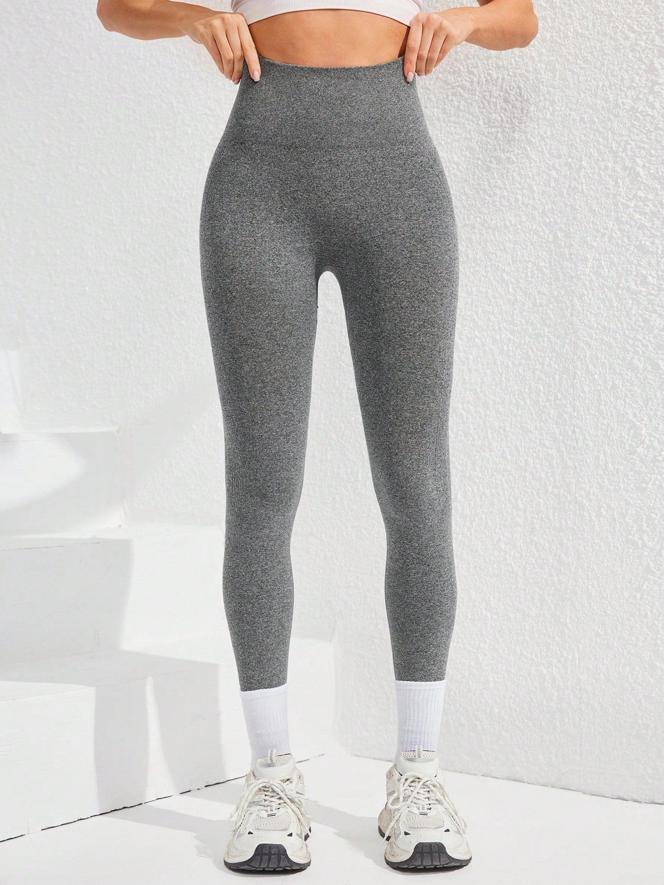 Legging Seamless Cintura Alta De Toque Suave