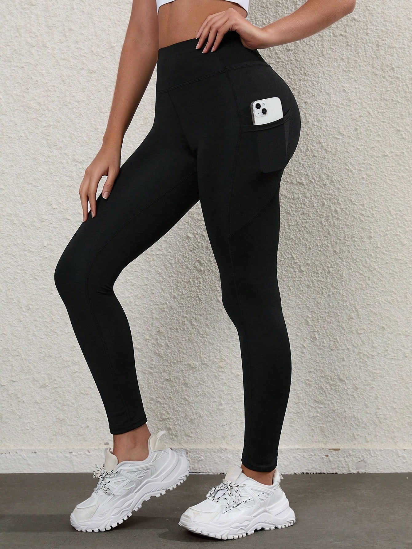 Legging Fitness Cintura Alta Com Bolso Lateral Funcional